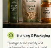 Branding and packaging services